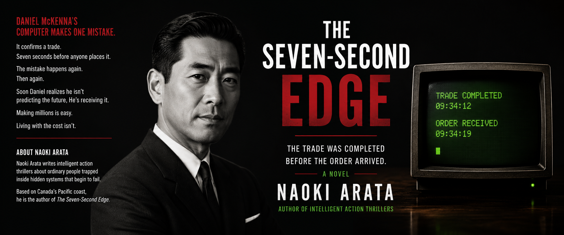 Naoki Arata and The Seven-Second Edge promotional artwork
